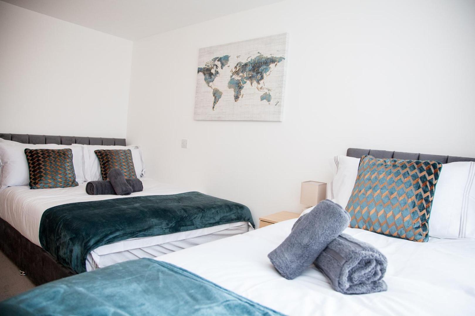 Penthouse - Liverpool City Centre - Nhs Stays - Liverpool Royal Hospital Eksteriør billede